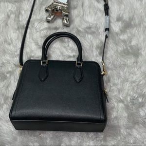 MICHAEL KORS LG DOME SATCHEL LEATHER